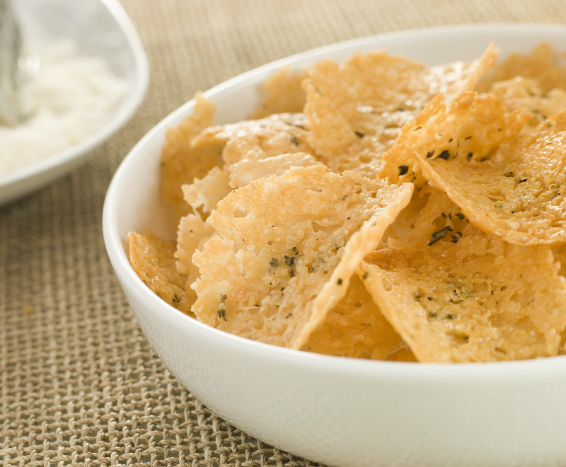 Pecan Parmesan Crisps