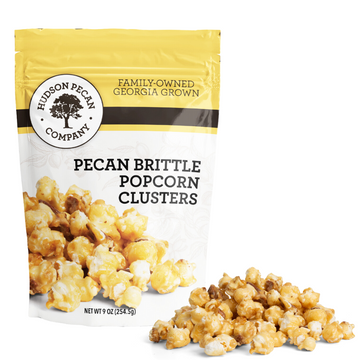 Pecan Brittle Popcorn Clusters - Hudson Pecan Company