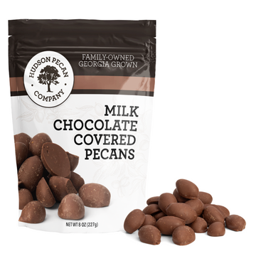 Milk Chocolate Covered Pecans - Hudson Pecan Company