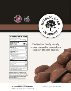 Milk Chocolate Covered Pecans - Hudson Pecan Company